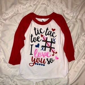 Girls raglan tee